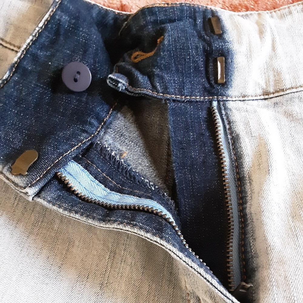 Acid wash Jean skirt - Picture 4 of 4